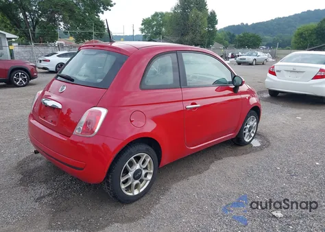 2012 Fiat 500 Pop from USA, damaged, VIN 3C3CFFAR1CT112751